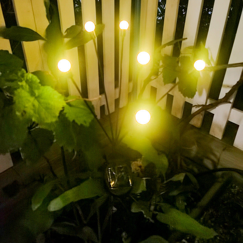 Solar Garden LED Firefly Plug-in Light