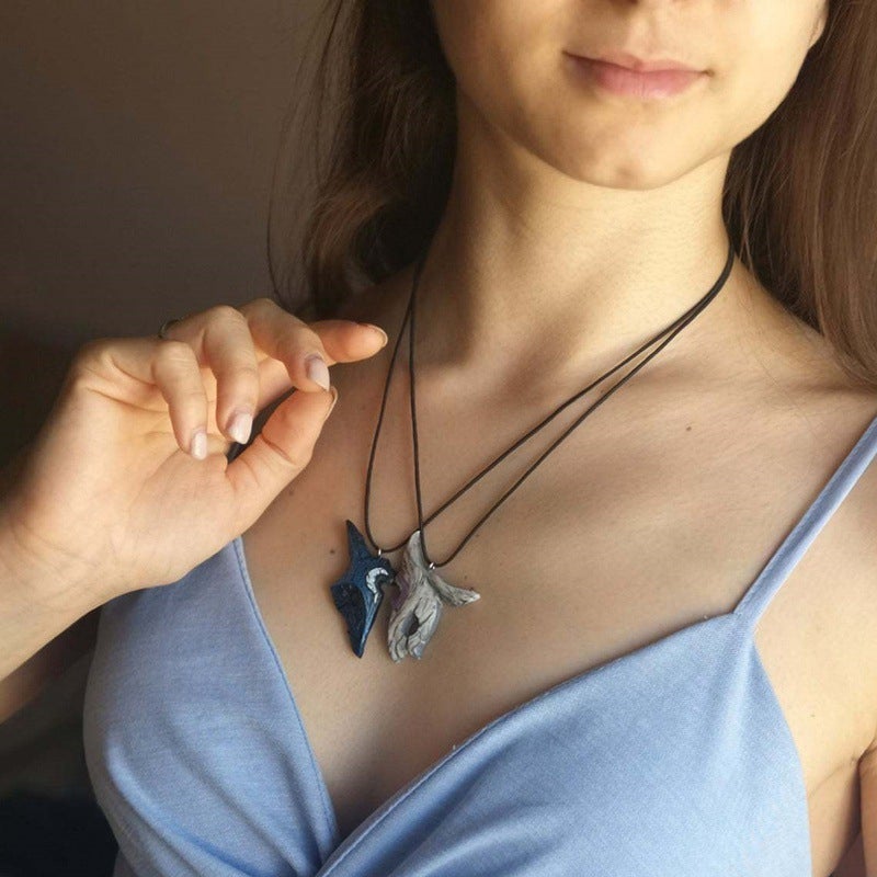 Fan Art Kindred Couple Necklace