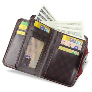 Men's Large Capacity Short Wallet