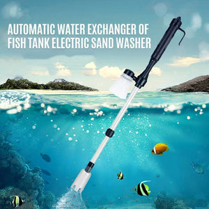 Automatic water exchanger of fish tank electric sand washer