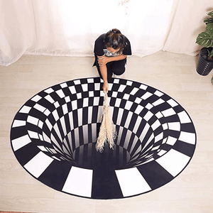 Vortex Illusion Rug