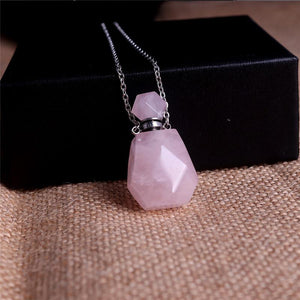 Crystal Perfume Diffuser Necklace