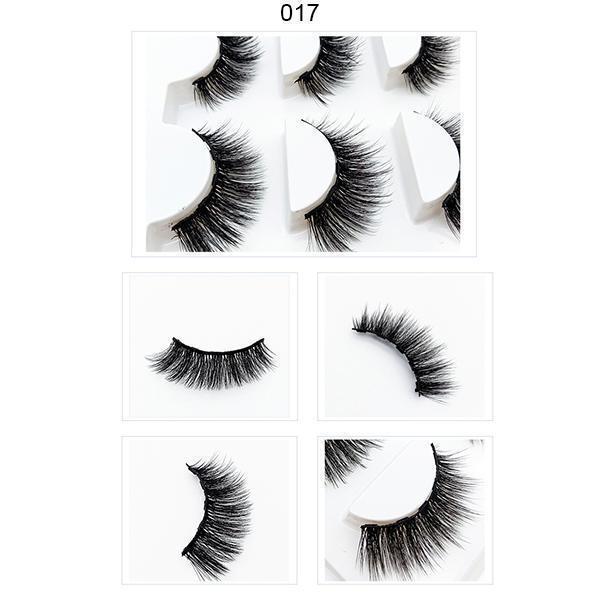 Eyelashes for magnetic eyeliner