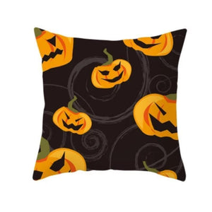 Halloween Decoration Pumpkin Cushion Cover