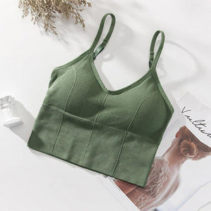 Women Sports Bra Basic Crop Top