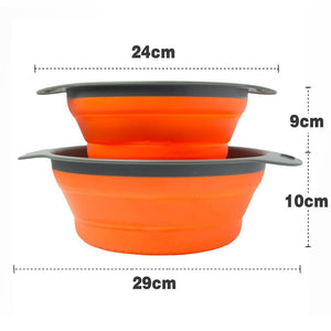 Round Foldable Drain Basket