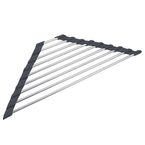 Triangle Roll Up Dish Drying Rack