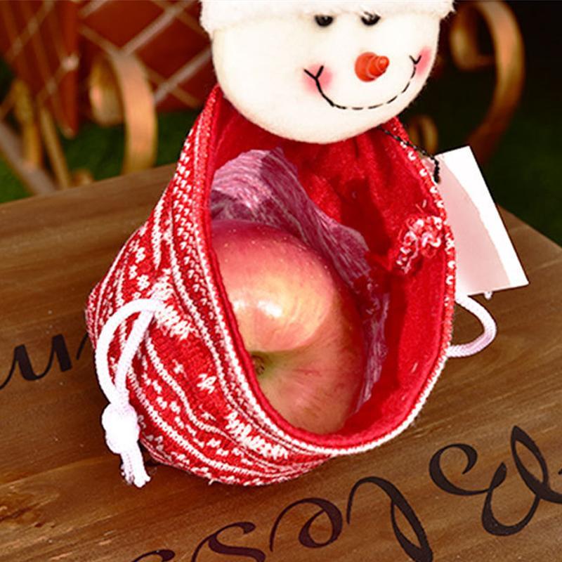 Lovely Doll Decoration Santa Gift Bags