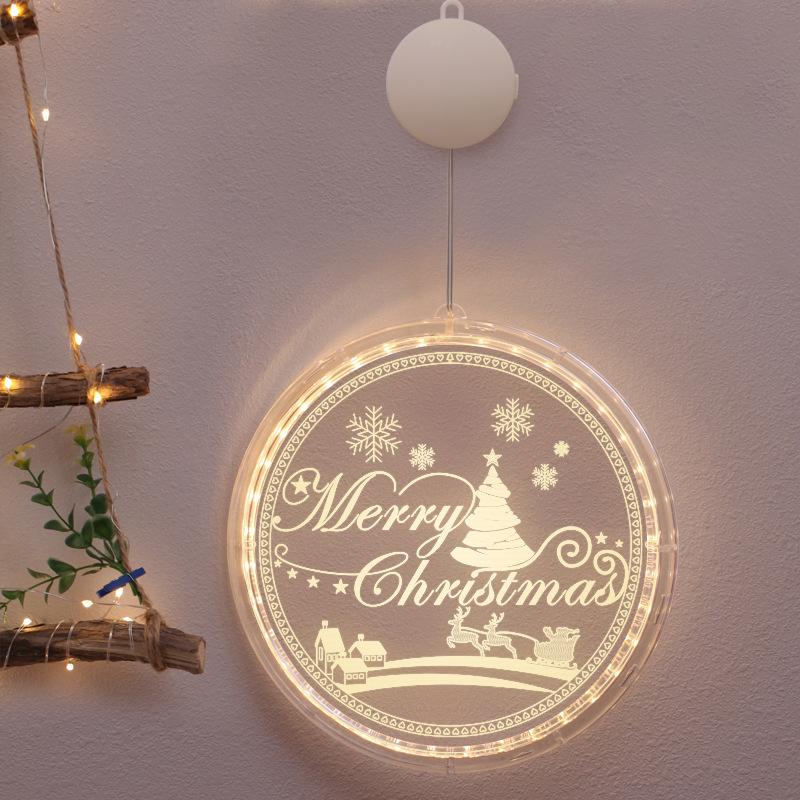 3D Christmas Hanging Lamp