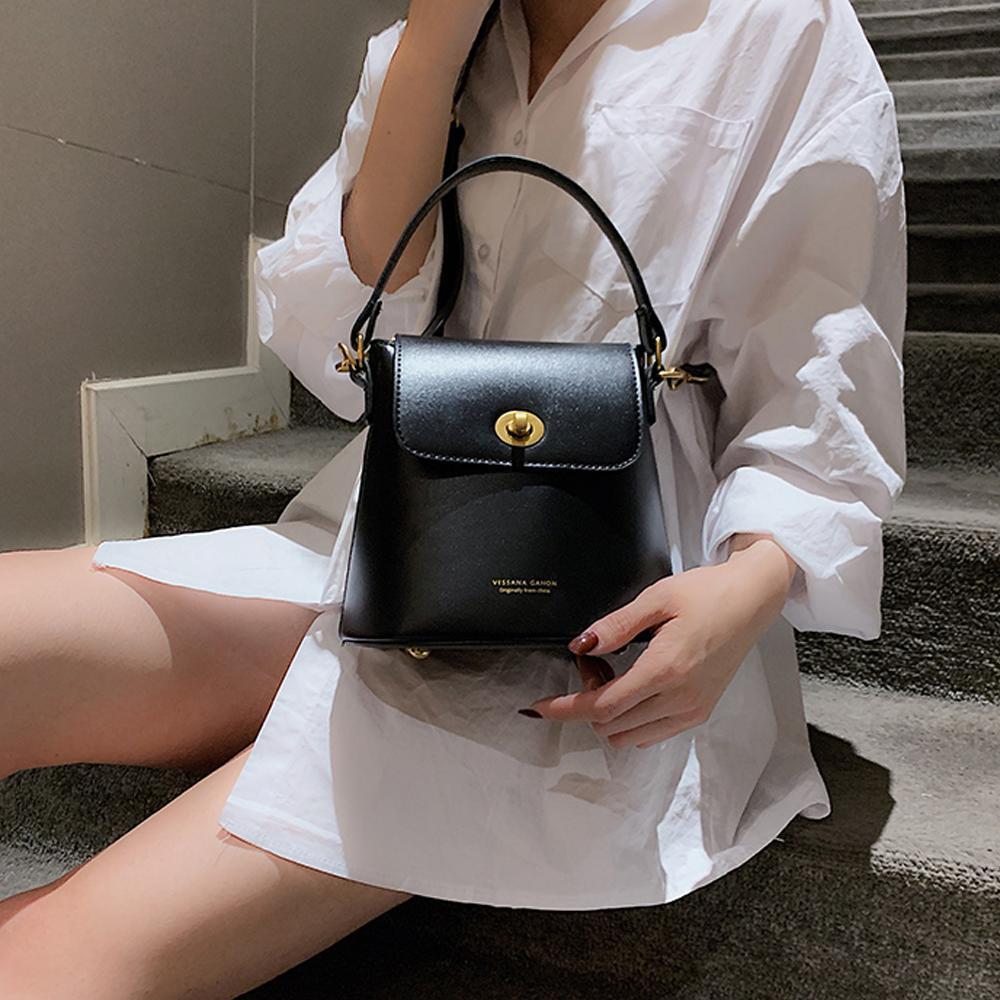 Stylish Portable Bucket Bag