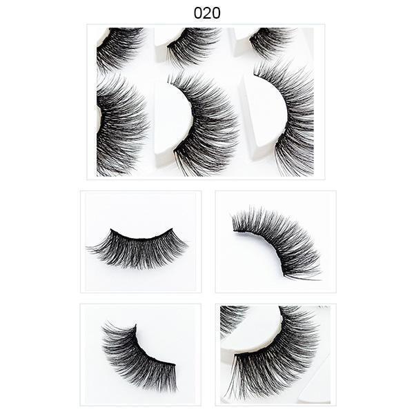 Eyelashes for magnetic eyeliner