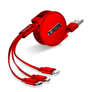 Multi-function 3 in 1 USB Charging Cable