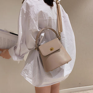 Stylish Portable Bucket Bag