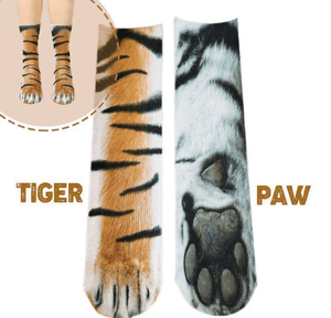 Flurry 3D Animal Paw Socks-[ONE SIZE FITS ALL]