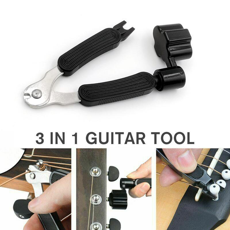 3 In 1 Tool For Changing Guitar Strings