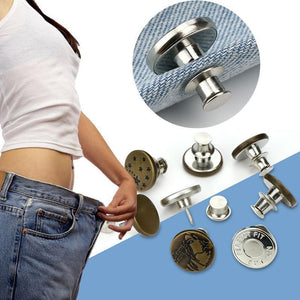 Detachable Adjustable Waist Button Decorative Button