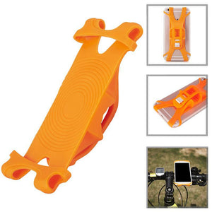 Universal Silicone Phone Mount for Bike Handlebars