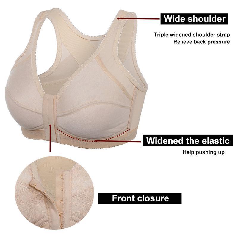 Front Closure Wireless Bra