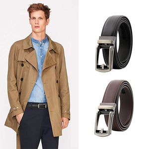 Men's Belt With Automatic Buckle