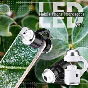 LED Mobile Phone Microscope