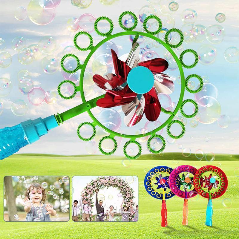 2-in-1 Magic Bubble Stick Windmill