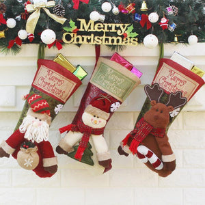 Christmas Socks Gift Bag