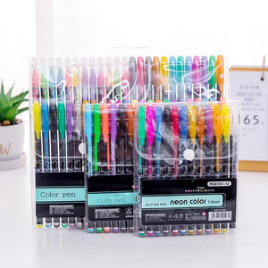 Gel Pen Coloring Set