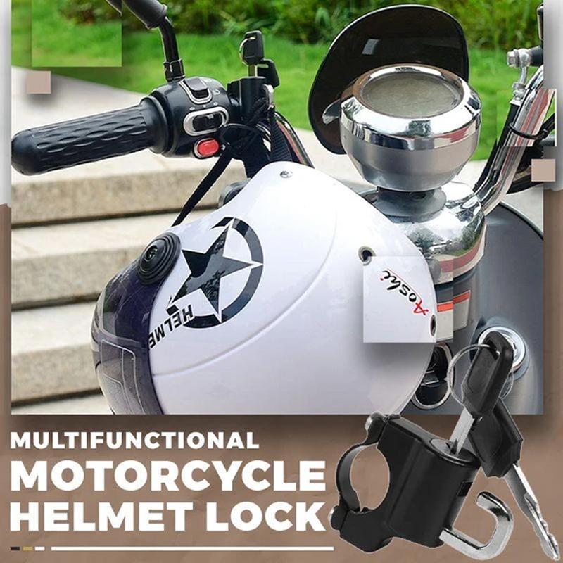 Multifunctional Motorcycle Helmet Lock