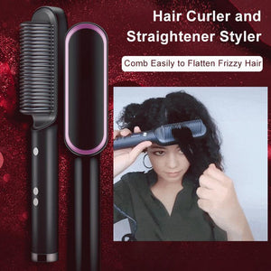 Hair Straightener Brush