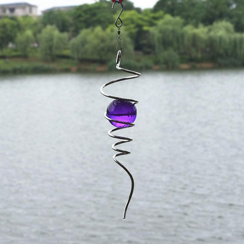 Wind Spinner Ball Spiral Tail