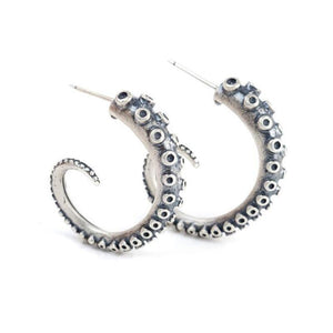 Octopus Hoop Earrings