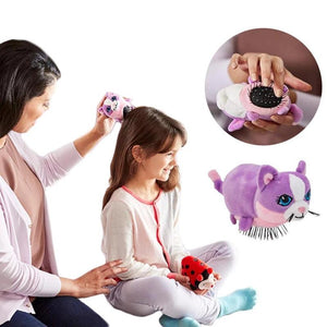 Pets Hair Comb The Detangling Brush in a Plush