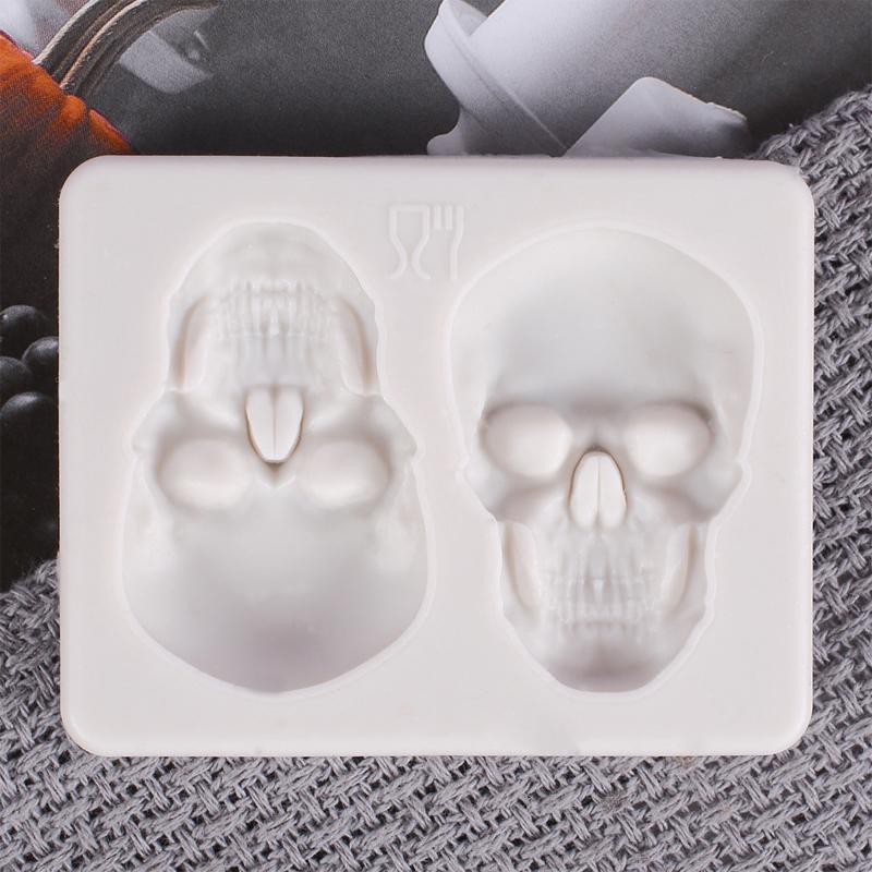 3D Skull Cake Mold