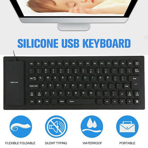 Foldable Silicone Keyboard