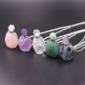 Crystal Perfume Diffuser Necklace