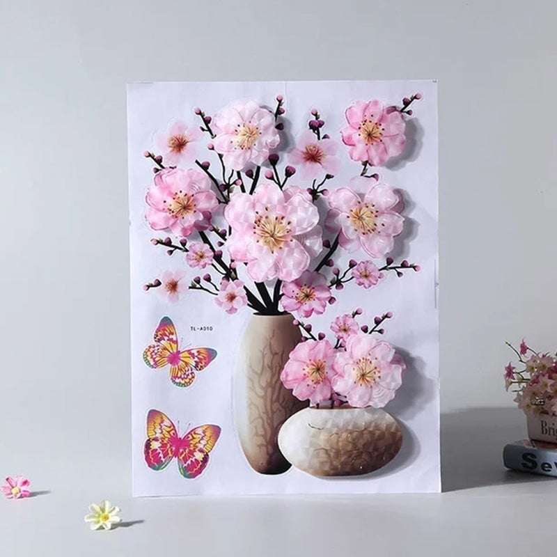 3D Vase Sticker