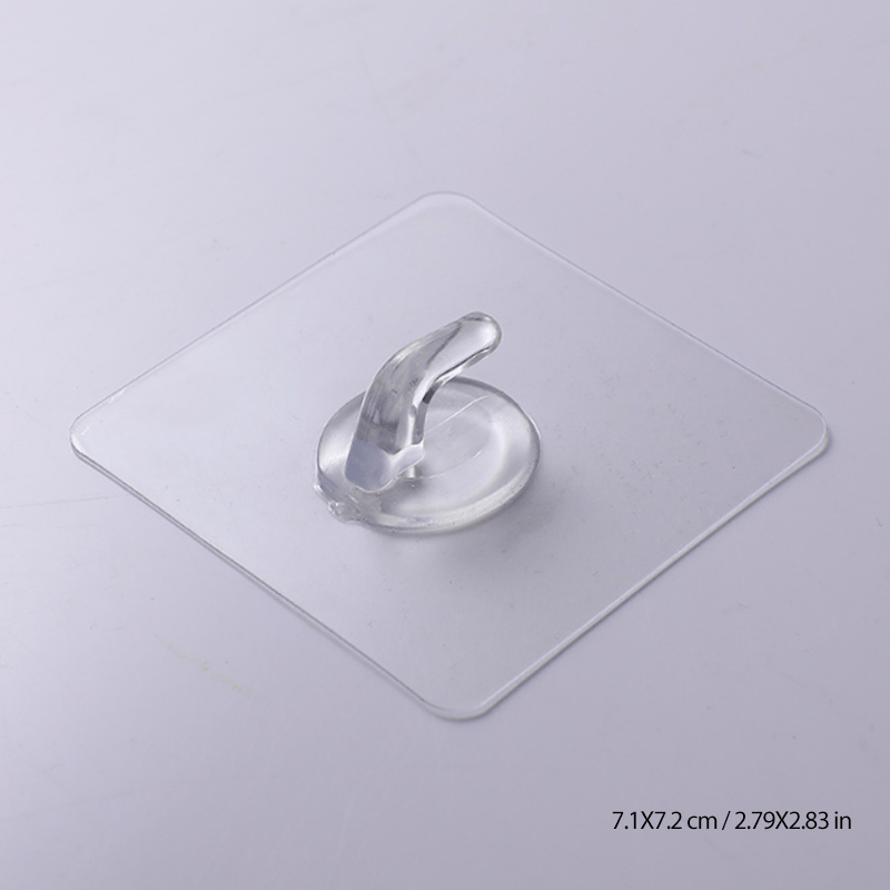 Transparent Adhesive Hooks