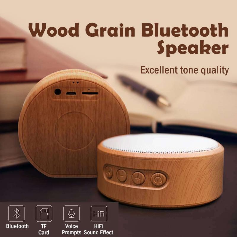 Wood Grain Bluetooth Speaker