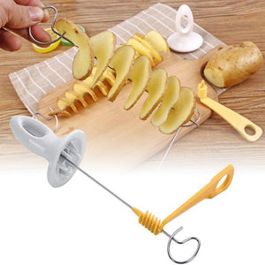 Potato Chips Spiral Cutter