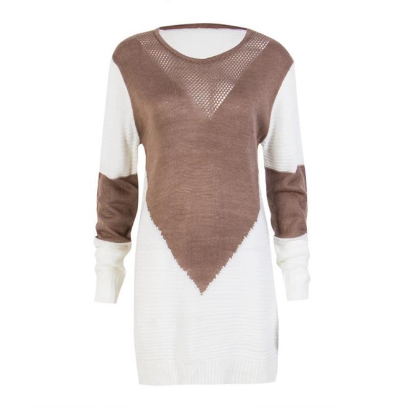 Women Casual Long Sleeve Jumper Pullover Knitwear Sweater