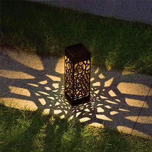 Solar Powered Vintage Garden Light,6 packs