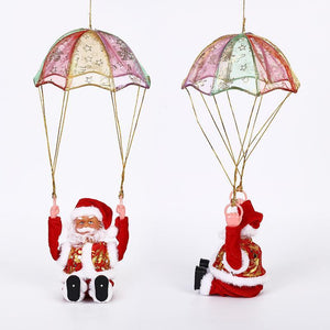 Parachute Santa- Christmas decoration