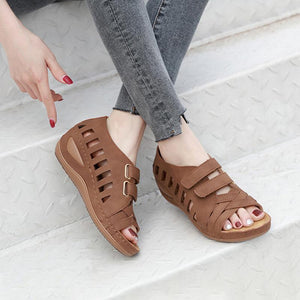 Woman Summer Velcro Sandals