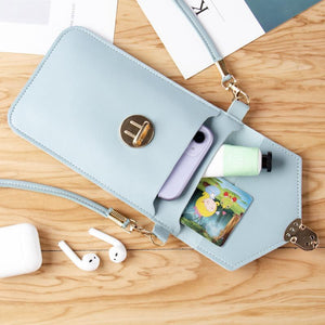 Touchable PU Leather Change Bag