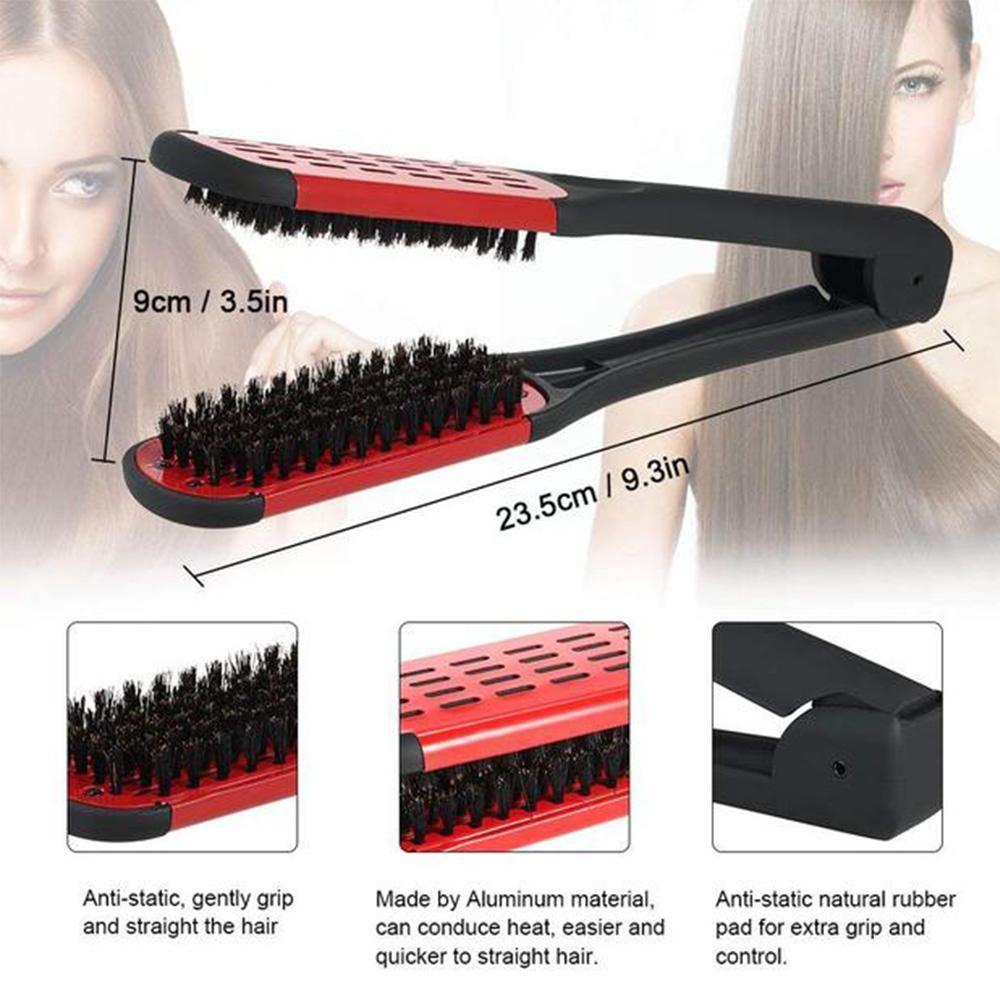 Double Sided Hair Straightening Comb