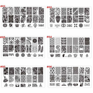 Nails Art Decals Stamping Kit