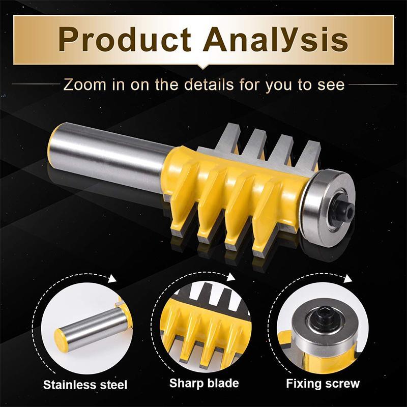 The Tongue & Groove Milling Router Bit