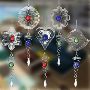 3D Rotating Wind Chime