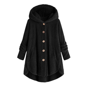 Plus Size Women Loose Warm Outwear Coat