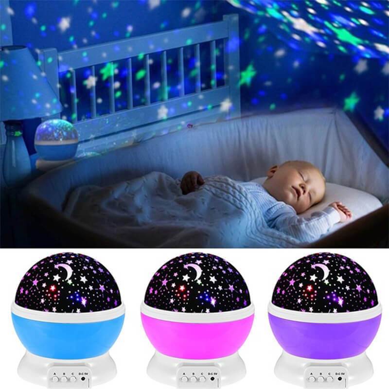 Night Light Romantic Starry Sky LED Projector Lamp